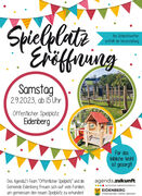 Eidenberg Spielplatzeroeffnung