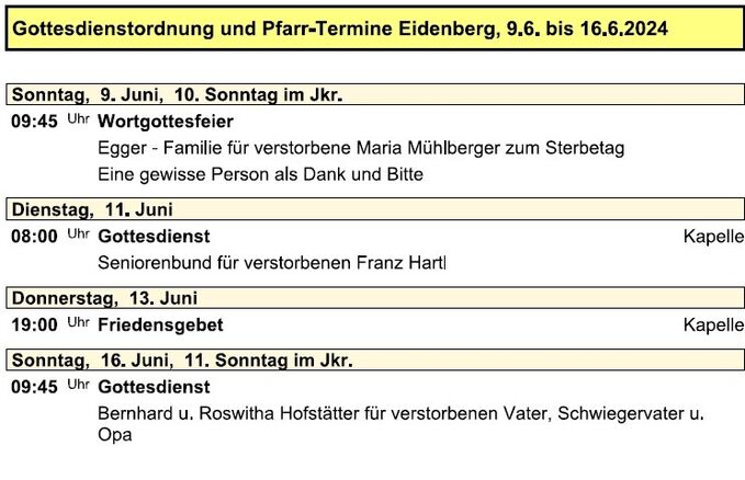 Pfarre Eidenberg 20240608