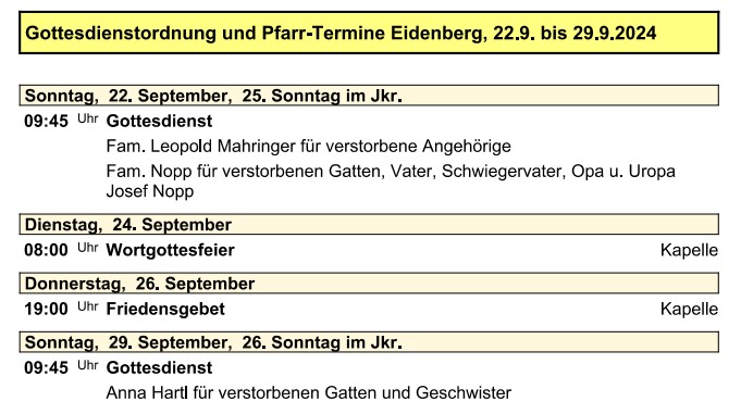 Pfarre Eidenberg 20240922